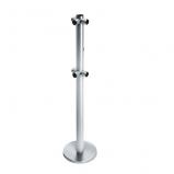 Oxgard Стойка ограждения с отверстием под фиксатор Т-образная передвижная(ВЗР 2442.09.32) Oxgard Стойка ограждения с отверстием под фиксатор Т-образная передвижная(ВЗР 2442.09.32)