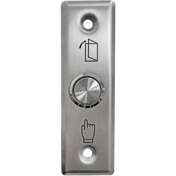 Кнопка Optimus "Выход" врезная - NO/NC (металл)