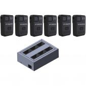 Комплект IPTRONIC IPT-BC1G (6шт) + док-станция IPT-DS-CT6 - Комплект IPTRONIC IPT-BC1G (6шт) + док-станция IPT-DS-CT6