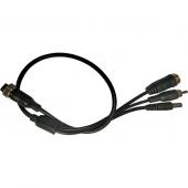 Переходник Optimus AVIA-AVIA+DC+RCA 0.5 - Переходник Optimus AVIA-AVIA+DC+RCA 0.5