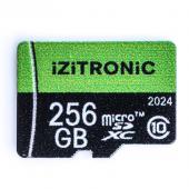  - IZITRONIC Карта памяти microSDXC 256GB